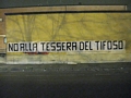 No alla Tessera del Tifoso (14-11-2009 a Parma)