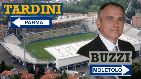 Tardini a Parma. Buzzi a Moletolo