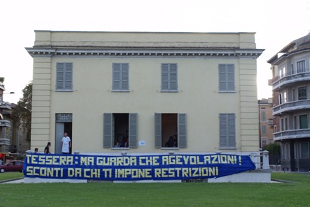 striscione tessera striscione tessera