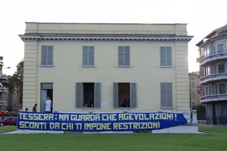 striscione tessera