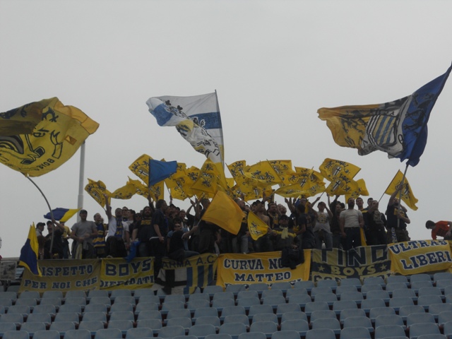 Udinese-Parma 10/11: il nostro tifo nel settore NON tesserati