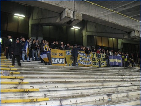 Ultras e tifosi gialloblù a Salerno per Salernitana-PARMA. Il nostro tifo