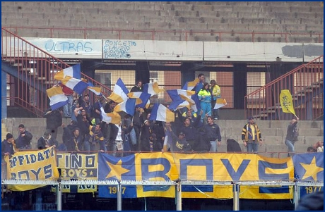 Catania-PARMA 26-11-2006. BOYS PARMA 1977, foto Ultras