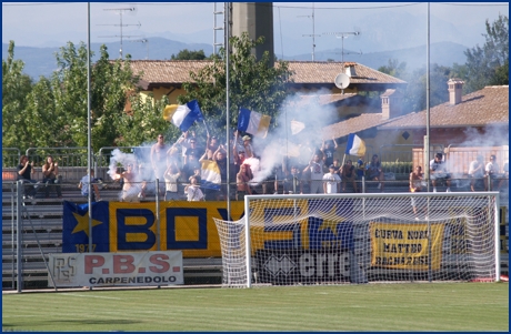 Parma-Cagliari 10-08-2008. BOYS PARMA 1977, foto ultras
