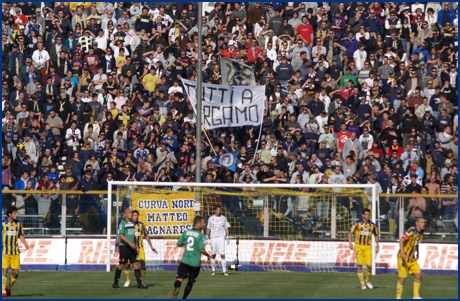 Parma-Siena 18-10-2009. BOYS PARMA 1977, foto ultras