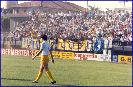 Legnano-PARMA 25-09-1983. BOYS PARMA 1977, foto Ultras