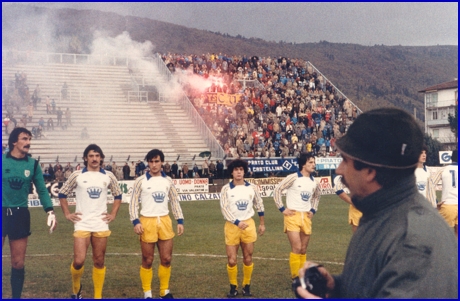 Prato-PARMA 27-11-1983. BOYS PARMA 1977, foto Ultras