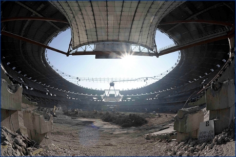 Demolizione dello stadio Delle Alpi di Torino