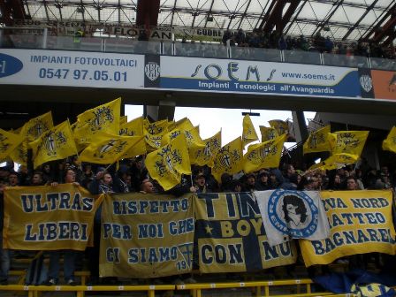 Cesena - Parma: il nostro tifo