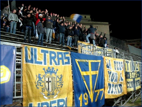 Giallobl del Parma a Frosinone. Il nostro tifo