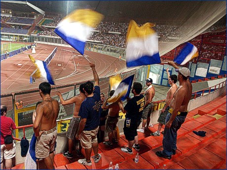 BOYS PARMA a Catania per Catania-PARMA. Tricolori parmigiani al vento