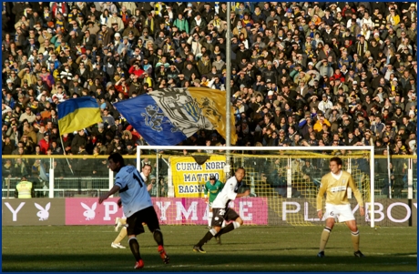 Parma-Juventus 06-01-2010. BOYS PARMA 1977, foto ultras