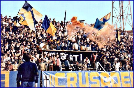 PARMA-Novara 22-04-1979. BOYS PARMA 1977, foto Ultras