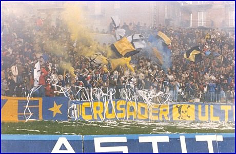 PARMA-Atalanta 05-04-1980. BOYS PARMA 1977, foto Ultras