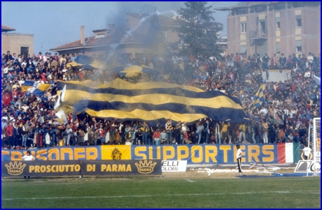 PARMA-Modena 23-10-1983. BOYS PARMA 1977, foto Ultras