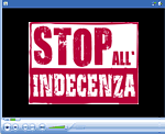 Animazione Video: Stop alla violenza? Stop all'indecenza!